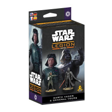 Asmodee Star Wars: Legion Expansión de Personajes Darth Vader & General Veers - Juego de Miniaturas