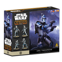 Asmodee Star Wars: Legion - Expansión de Unidad de ARC Troopers - Juego de Miniaturas de Estrategia