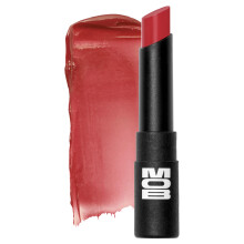 MOB Beauty Hydrating Shine Lip Balm, Bitten, Muted Cherry, Jojoba & Sunflower Oils, Vegan