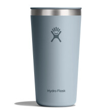 Hydro Flask All Around Tumbler Press-In Lid, Insulated Travel Mug, Stainless Steel Coffee Cup 20 Oz Shale Gray