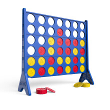 Juego Connect 4 Sobredimensionado EastPoint - Edición Gigante, Azul, 42 Discos