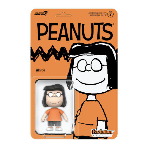 Super7 Peanuts Reactie Figuren Golf 09 - Marcie Actiefiguur