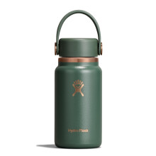 Hydro Flask Micro Bottle - Insulated Mini Leak Proof Flask for Purse or Pocket in 6.7 Oz Forest Green Arc