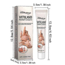 Vitiligo Relief Cream, Natural Cream for Vitiligo Treatments, Portable Anti-itch Body Care Cream Skin Care Products
