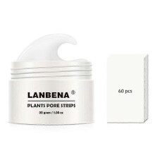 LANBENA Pore Strips Blackhead Remover Cream Nose Acne Clean Peel OFF