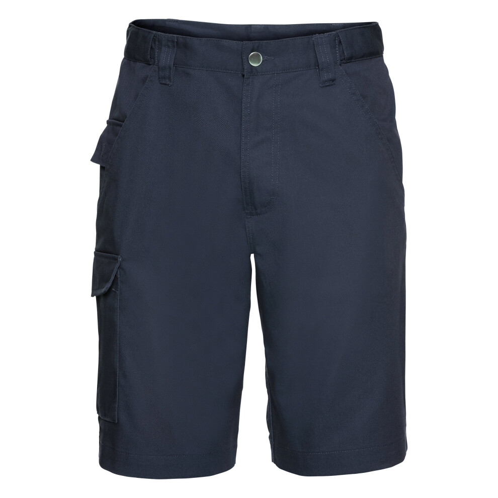 Russell (28W, French Navy) Workwear Twill Shorts