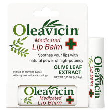 Oleavicin Naturligt Läppbalsam | Läkning av Torra Läppar | Patenterad Fuktgivande Formulering