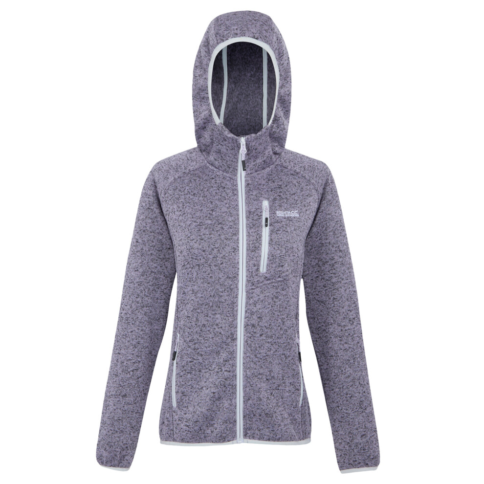 Regatta (20 Uk, Wisteria/Lilac Hint) Womens/Ladies Newhill Ii Marl Full Zip Hoodie