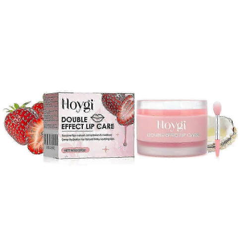 Hoygi double effect moisturizing lip balm moisturizing anti-drying and cracking exfoliating moisturi