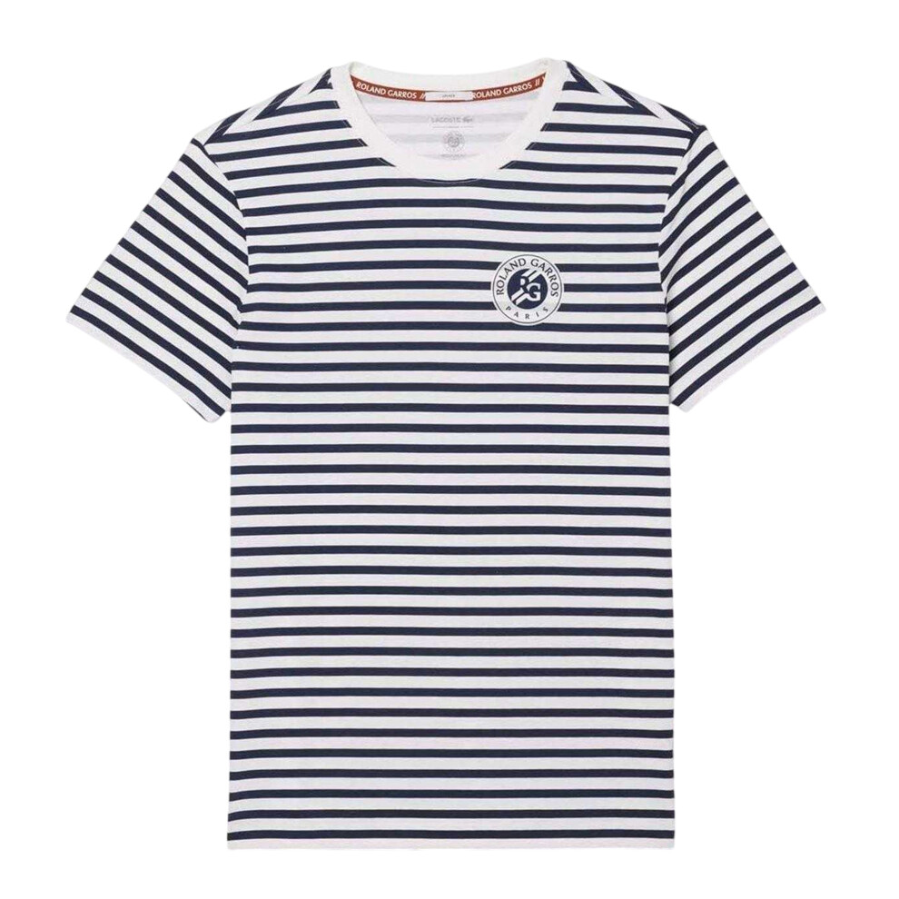 Lacoste (Xxs, ) Unisex Adult Roland Garros Edition T-Shirt White