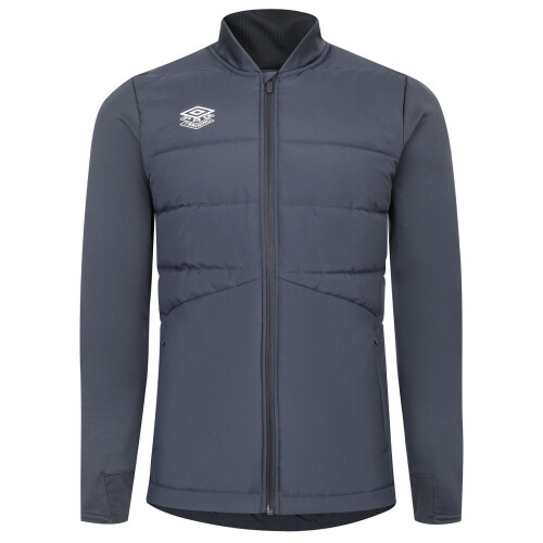 Umbro (S, Grey) Umbro Mens Premier Thermal Jacket