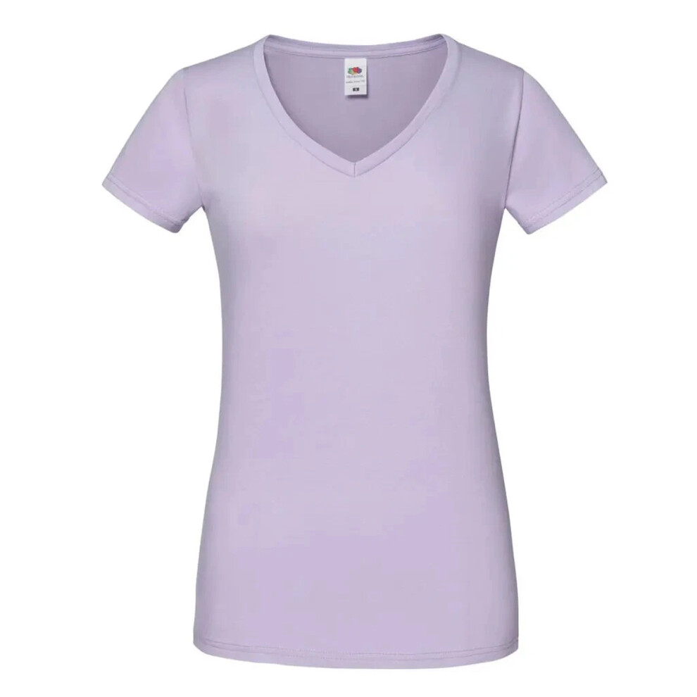 Fruit Of The Loom (M, Soft Lavender) Womens/Ladies Iconic 150 T-Shirt