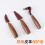 (black walnut (round handle) 6-piece set) Wood Carving Tools Set 6Pcs Black Walnut Handle Wood Scrapers Stainless Curved Gouges for Pattern Carving 2