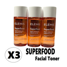 3x ELEMIS SUPERFOOD FRUIT NIVEGAR LIQUID GLOW 50ML