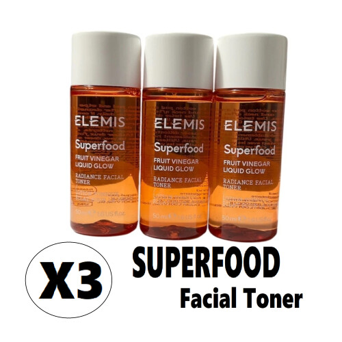 Elemis 3x ELEMIS SUPERFOOD FRUIT NIVEGAR LIQUID GLOW 50ML