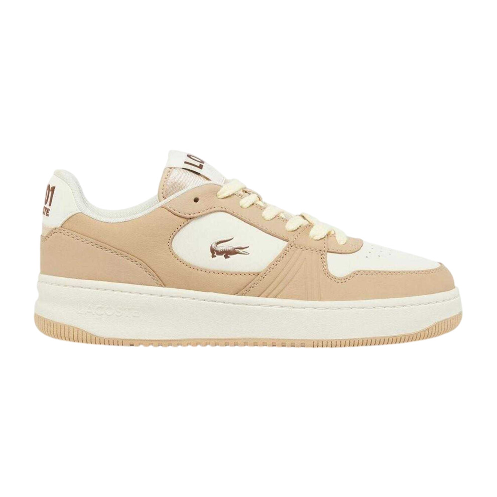 Lacoste (9.5 Uk, Brown) Womens/Ladies L001 Leather Trainers