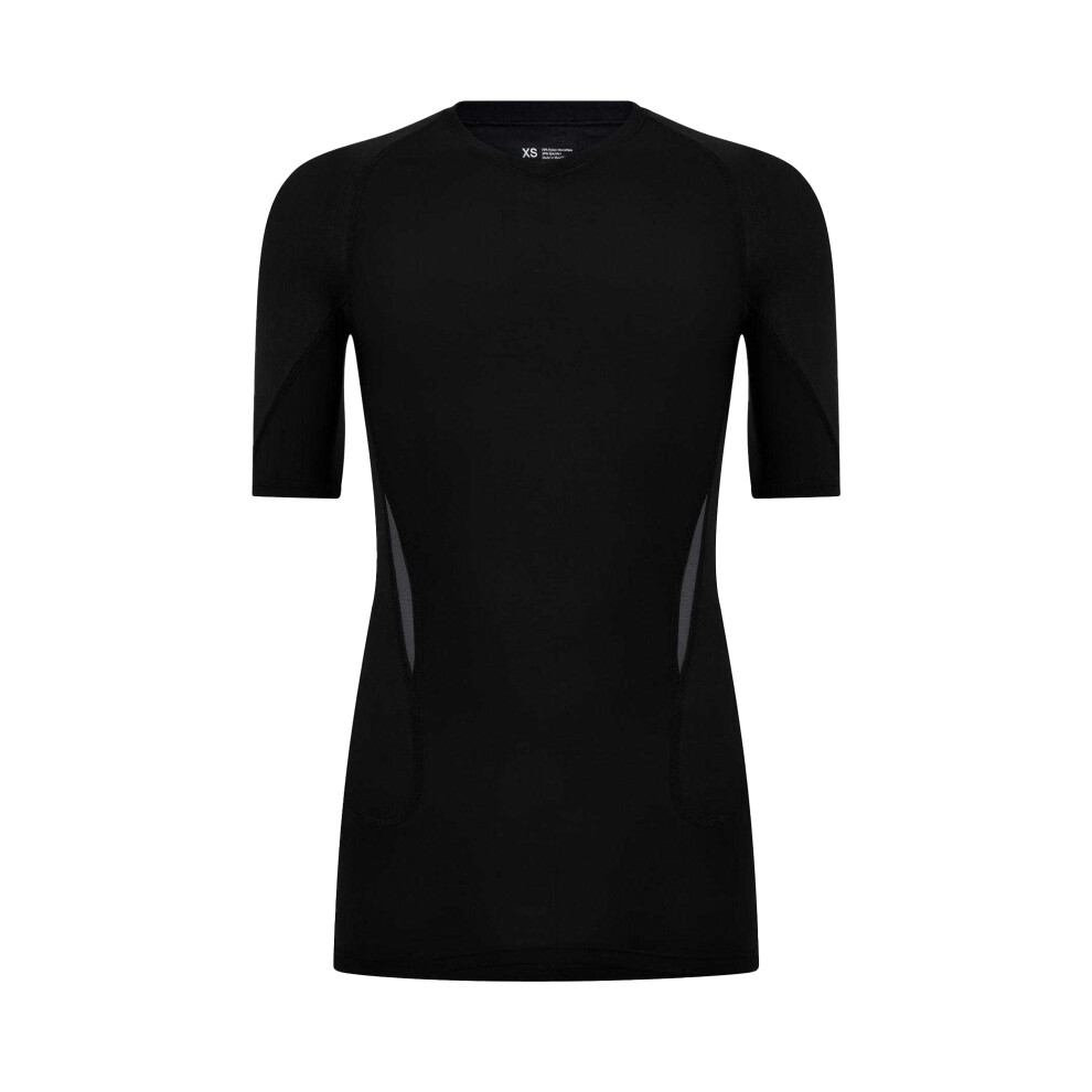 Skins (Xs, Black) Mens G400 Fitted Compression Shirt
