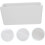 2pcs Coffee Cube Jar Coffee Candy Container Ceramic Jar Ceramic Containers Dipping Dish Square Sugar Bowl 7