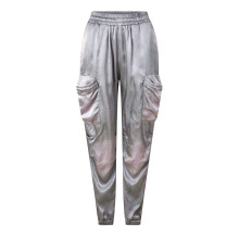 (6 UK, Frost Gray) Diesel Unisex Adult Silky Cargo Trousers