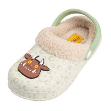 (7 UK Child, Brown/White/Green) The Gruffalo Childrens/Kids Character Face Clogs
