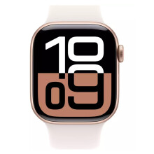 Apple Watch Series 10 Smartwatch GPS + Cellular 42mm Rose Gold Blush S/M - Refurbished