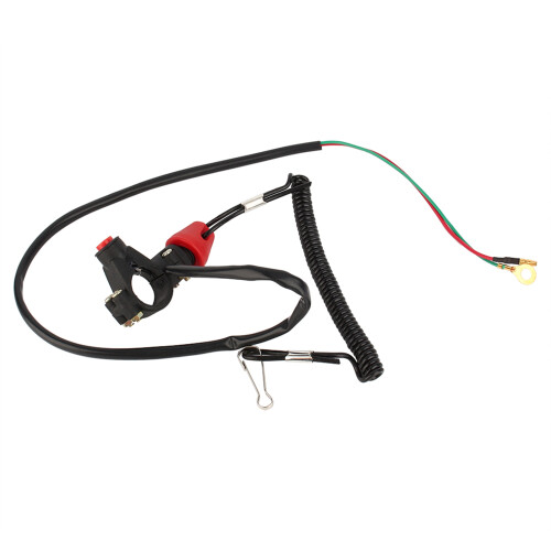 Motorcycle Kill Switch Cord Lanyard