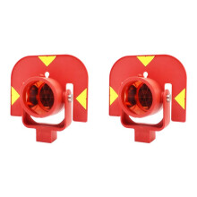 2X GPR111 RED COLOR Single Prism for Swiss Style Total Station
