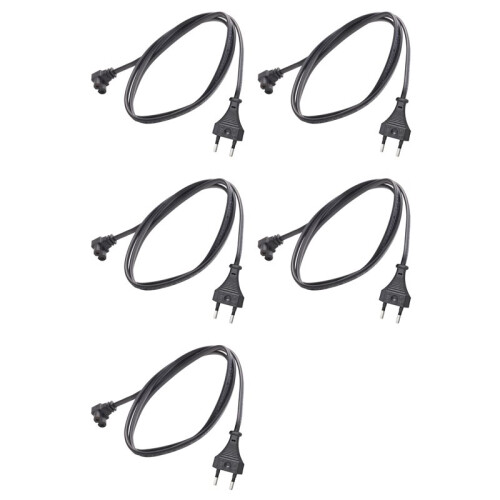 5X Universal Power Cable for HY300, HY320, HY300 PRO, HY320MiNi Projectors for Various Projectors EU PLUG