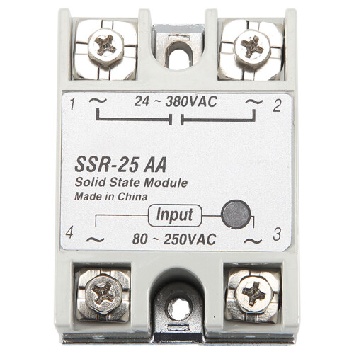 SSR-25AA 80-250V 25A Machinery Control AC Solid Module State Relays
