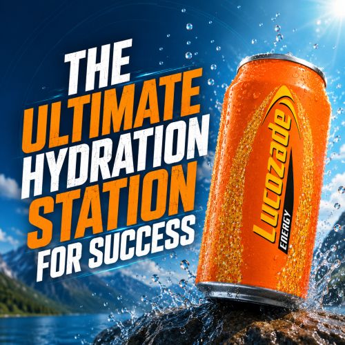 Lucozade Lucozade Orange Sparkling Glucose Energy Drink 330ml 12 Pack 2