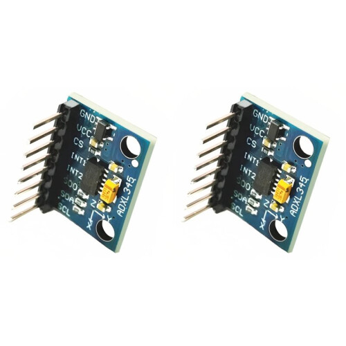 2X ADXL345 Pre-Soldered 3-Axis Accelerometer for Klipper, for Raspberry Pi & for  High Resolution Tilt-Sensing
