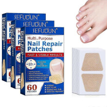3PCS Nail Care Night Patches Thickening Nail Repair Stickers Toenail Correction Patch
