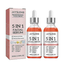 (2pcs) 1-3pcs 5 In 1 Facial Serum Anti-Aging For Reduce Dark Spots Fine Lines