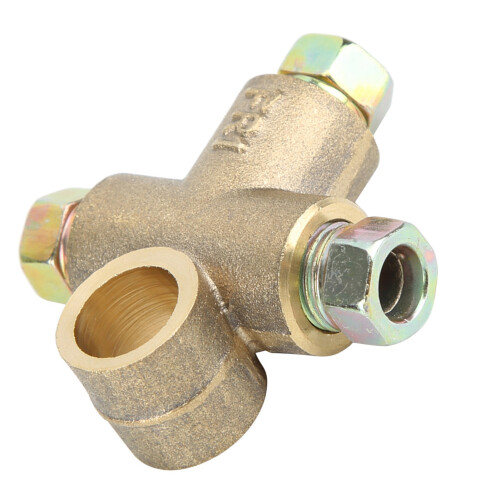 3 Way Brake Tee Short Union M10 2