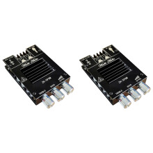 2X ZK-XPSM 150Wx2 Treble and Bass Adjustment Subwoofer Amplifier Board High Power Audio Stereo AMP TDA7498E