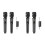 2X Universele U-Segment Oplaadbare Draadloze Microfoon Eén-Tot-Twee Microfoon U-Segment Home K Singer Handheldmicrofoon 1