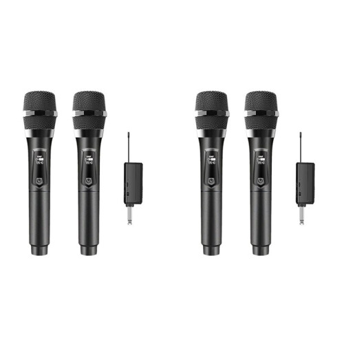 2X Universal U-Segment Rechargeable Wireless Microphone One-to-Two Microphone U-Segment Home K Singer Handheld