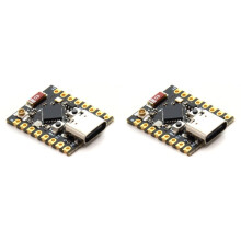 2X Placa de Desenvolvimento ESP32-C3 SuperMini V2 ESP32 C3 WiFi IOT Placa Antena RGB para MicroPython