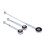 Lightweight Gear Linkage Rod Kit for Citroen 6