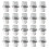 20 Wheel Nuts Stainless Steel Fit Discovery 3-5 14