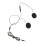 TPE Cable Helmet Headphones 3.5mm Plug 20