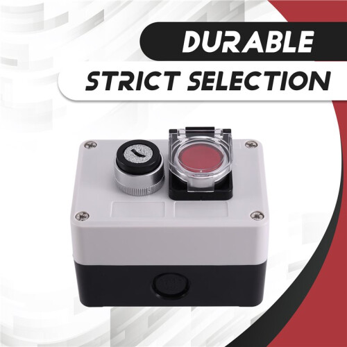 For Wired  Button with Key Nuclear Launch Device Desktop External for PC Case, with Light 2