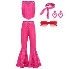 Karnevalskostüm Prinzessin Pink Ballkleid Für Mädchen 110 cm Brille — prinzessinnenkostüm rosa, faschingskostüm 110 cm, mädchen schlaghosen