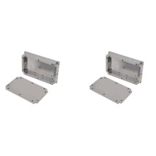 2X Aluminum Case Shielded Box Housing RF Box Signal Dissipation SMA-KFD46 Multi-Function Amplifier Case