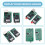 100KM TTL Optical Transceiver Network+2-CH TTL Optical Transceiver Module Optical Terminal Equipment  5.5-26V 7