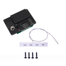 Capteur de Micros Silencieux Électrique pour Violoncelle Soft VPU-400, Idéal pour la Fabrication de Cordes de Violoncelle (Pièces Détachées)