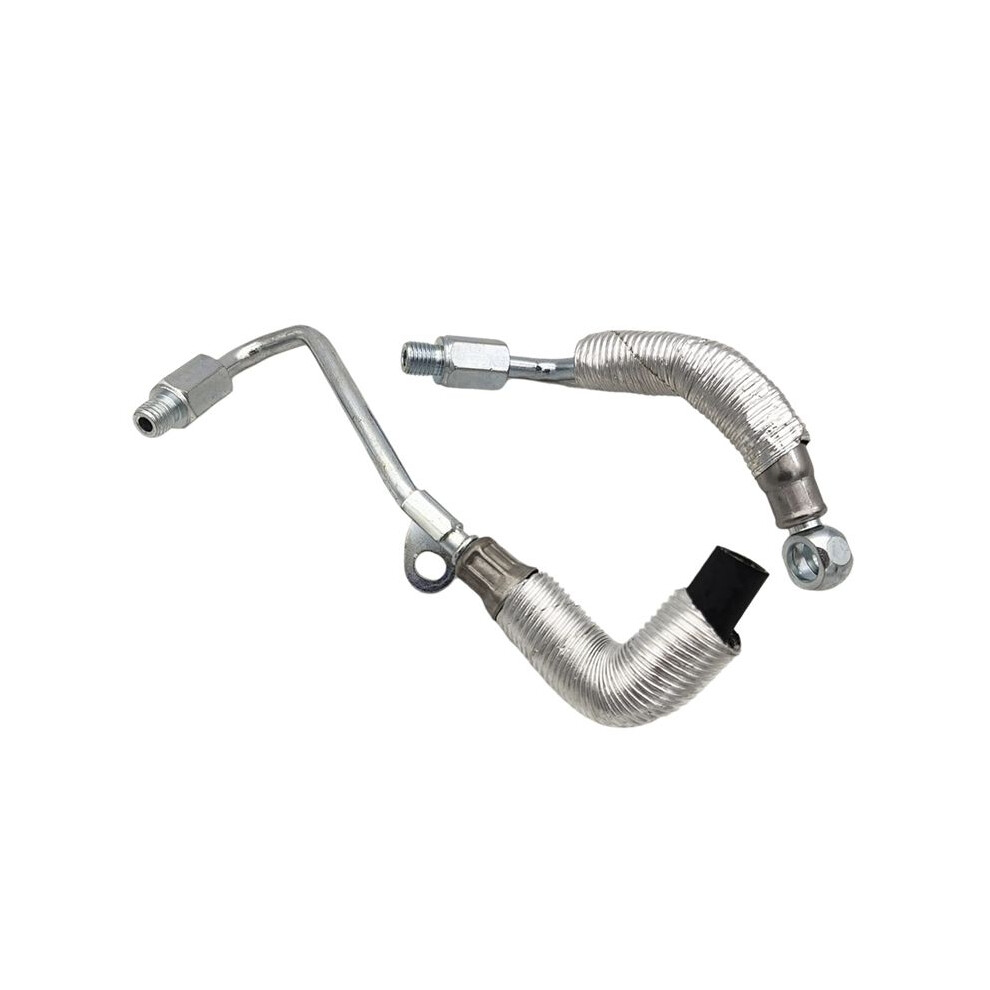 2Pcs Turbocharger Coolant Feed Water Pipe&Return Pipe Kit 55568031 55567067 For Adam Astra Meriva B Zafira 4713609672948