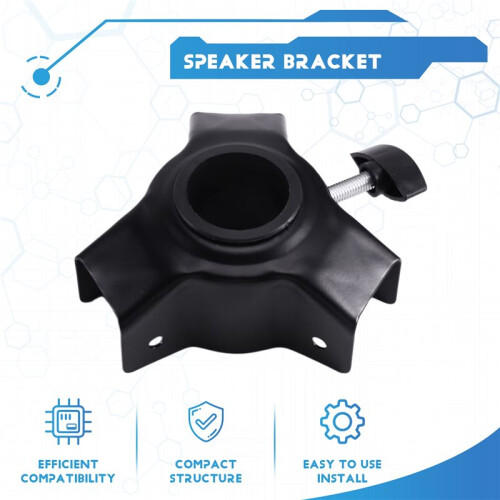 Speaker Bracket Metal Tripod Bracket Middle Three-Way Iron 1