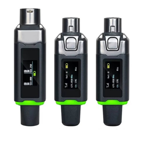 48V/5V Wireless Microphone Converter Transmitter Receiver Microphone Wireless System for All Kind Microphone
