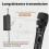 2X Universal U-Segment Rechargeable Wireless Microphone One-to-Two Microphone U-Segment Home K Singer Handheld 6
